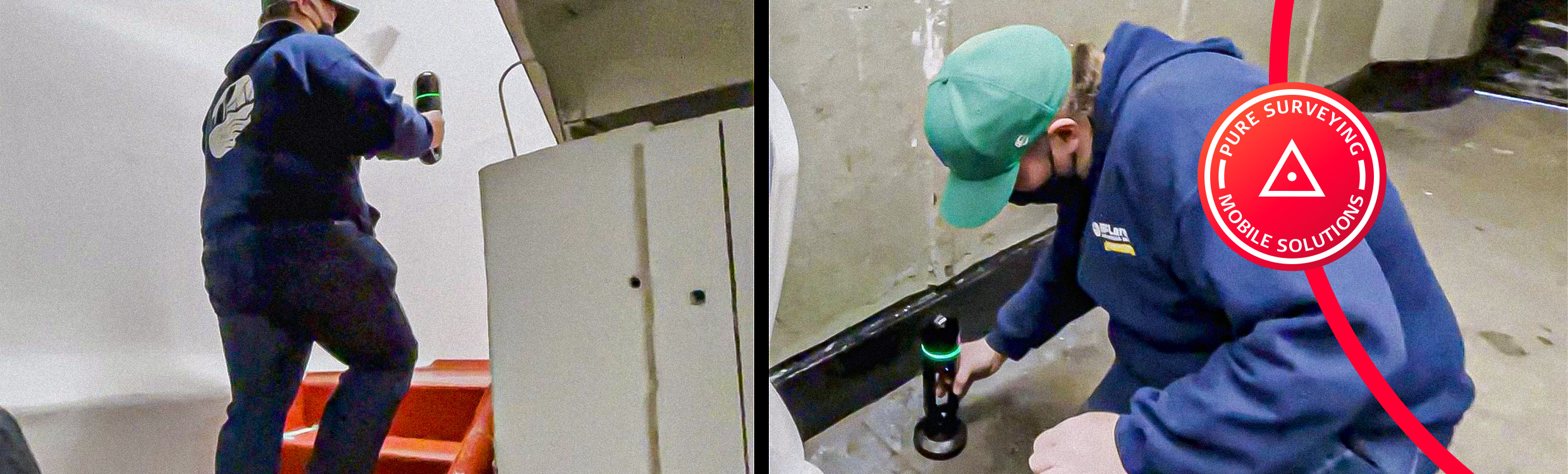 Leica Geosystems | Indoor mobile scanning with Leica BLK2GO during building construction.